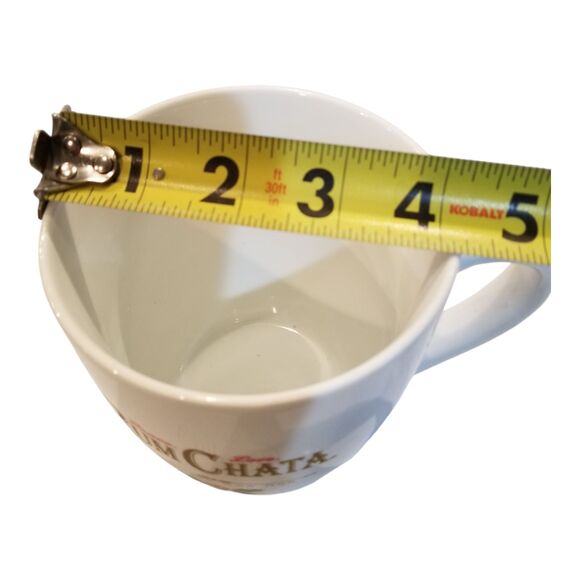 Peace Love Rum Chata Christmas Holiday Coffee Mug Cup 20 Oz Oversized Horchata - Picture 3 of 4